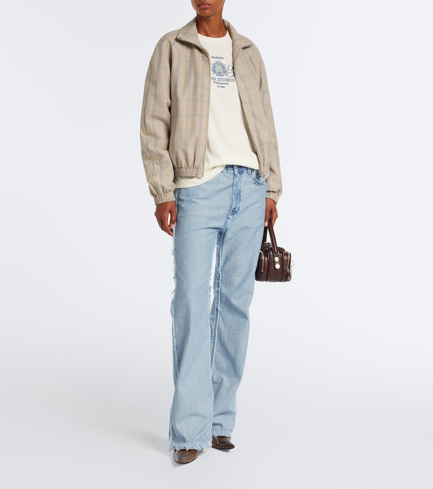 Checked Technical Jacket