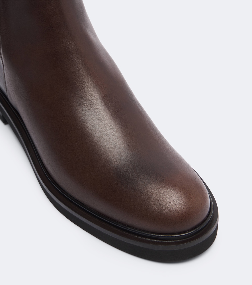 Leather Ankle Boots