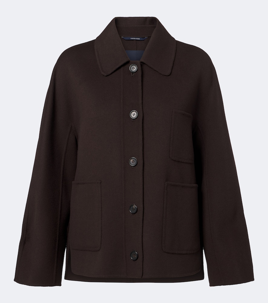 Jacke aus Schurwolle