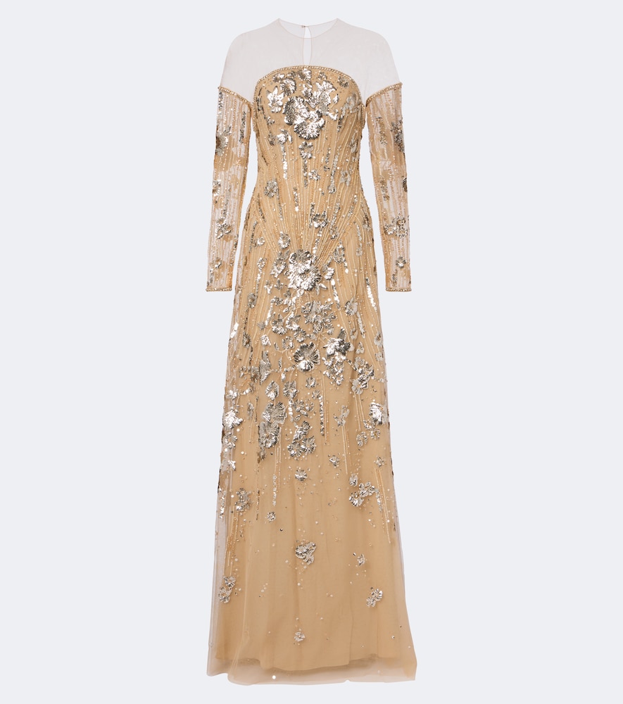 Verzierte Robe aus Tüll