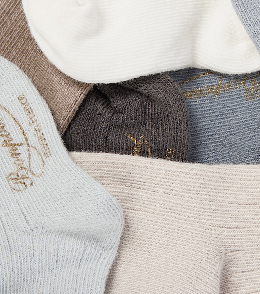  Bonpoint Bonpoint Baby Set Aus Sieben Paar Socken 