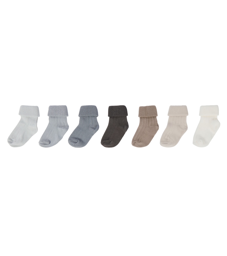  Bonpoint Bonpoint Baby Set Aus Sieben Paar Socken 