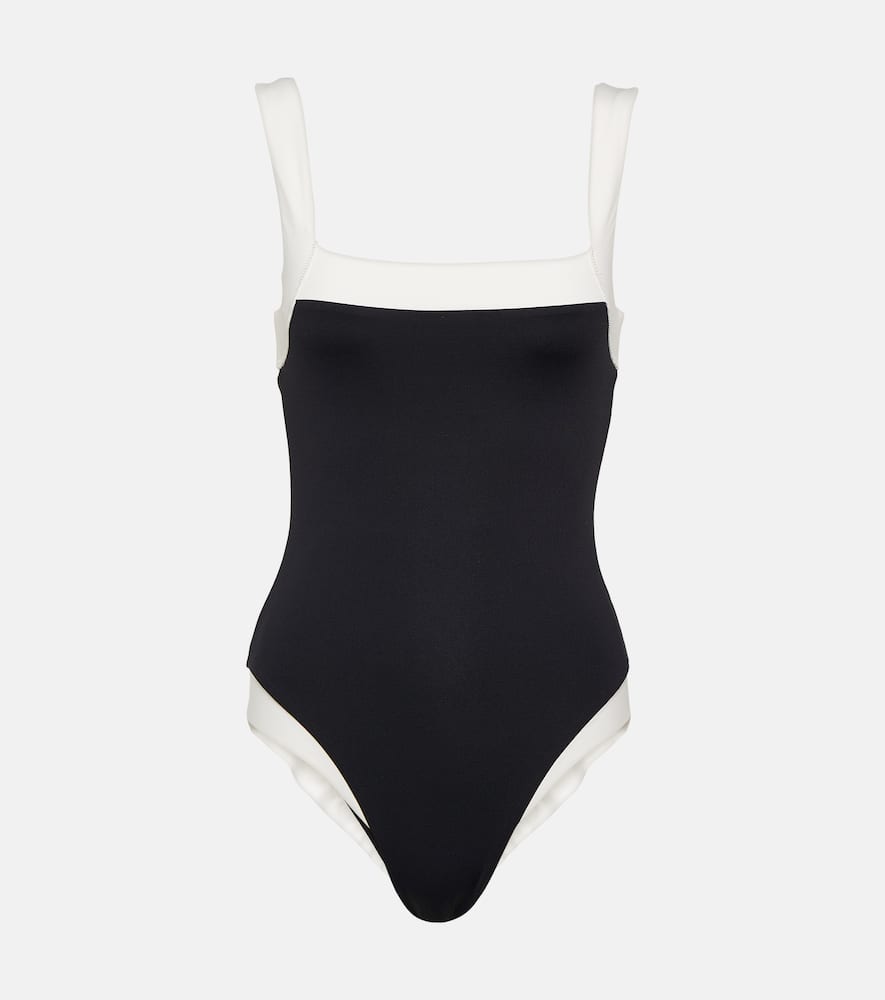 Bianco Maillot square neck swimsuit