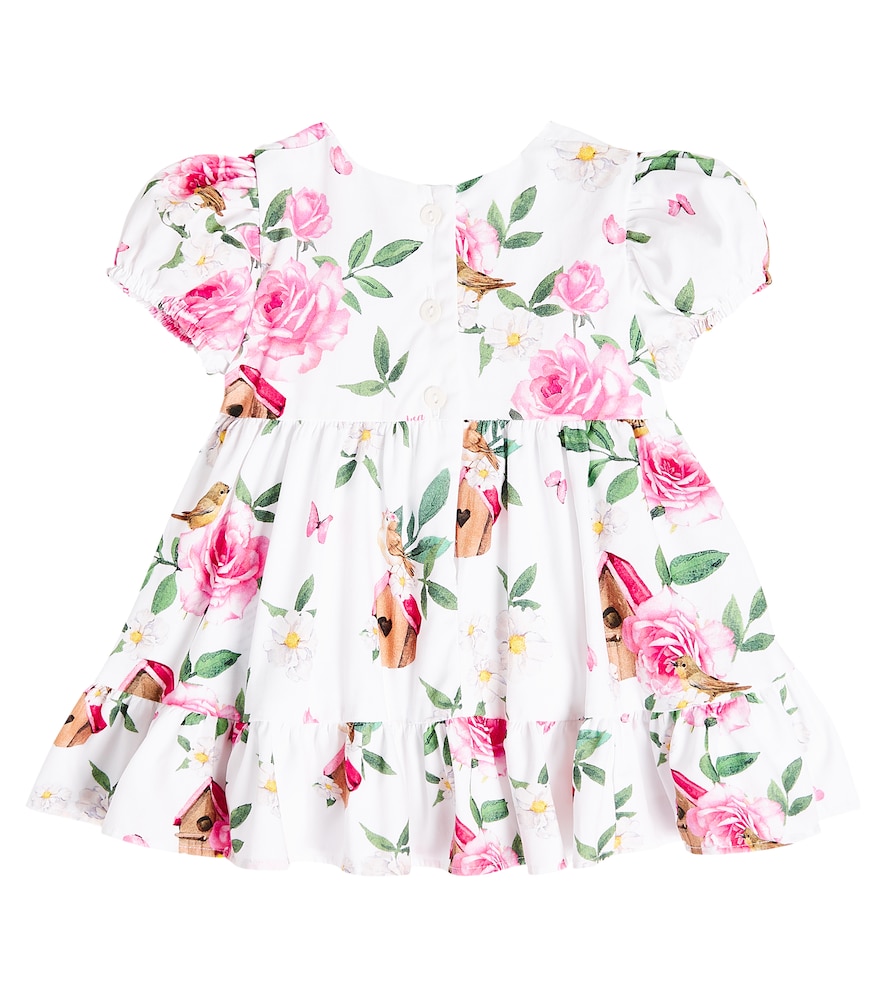  Monnalisa Monnalisa Baby Bedrucktes Kleid Aus Baumwolle 