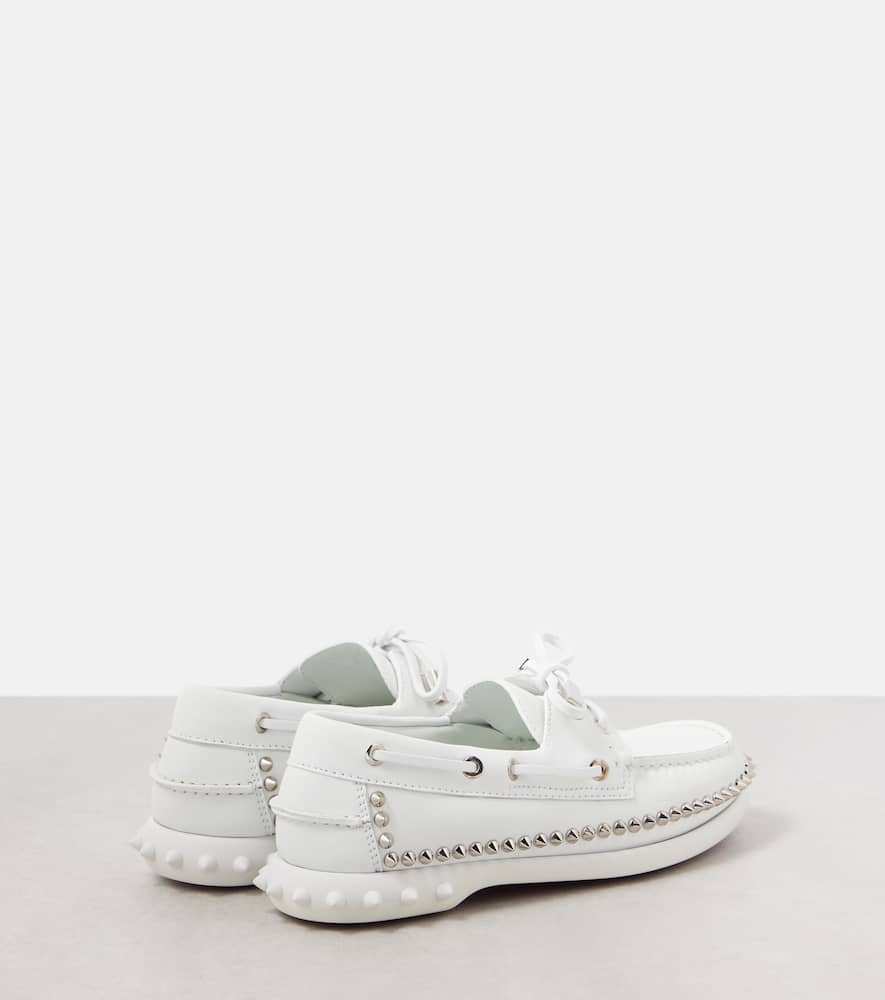 Christian Louboutin Boat Loafer Gerockel In White