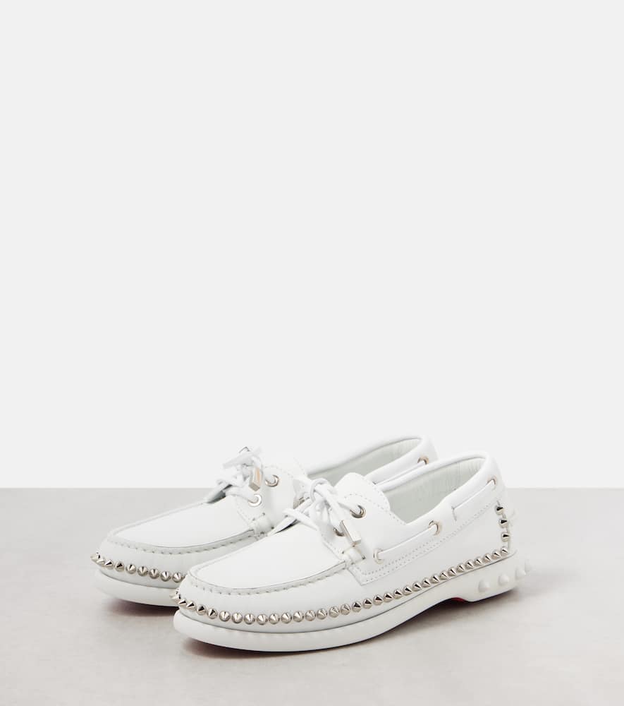 Christian Louboutin Boat Loafer Gerockel In White