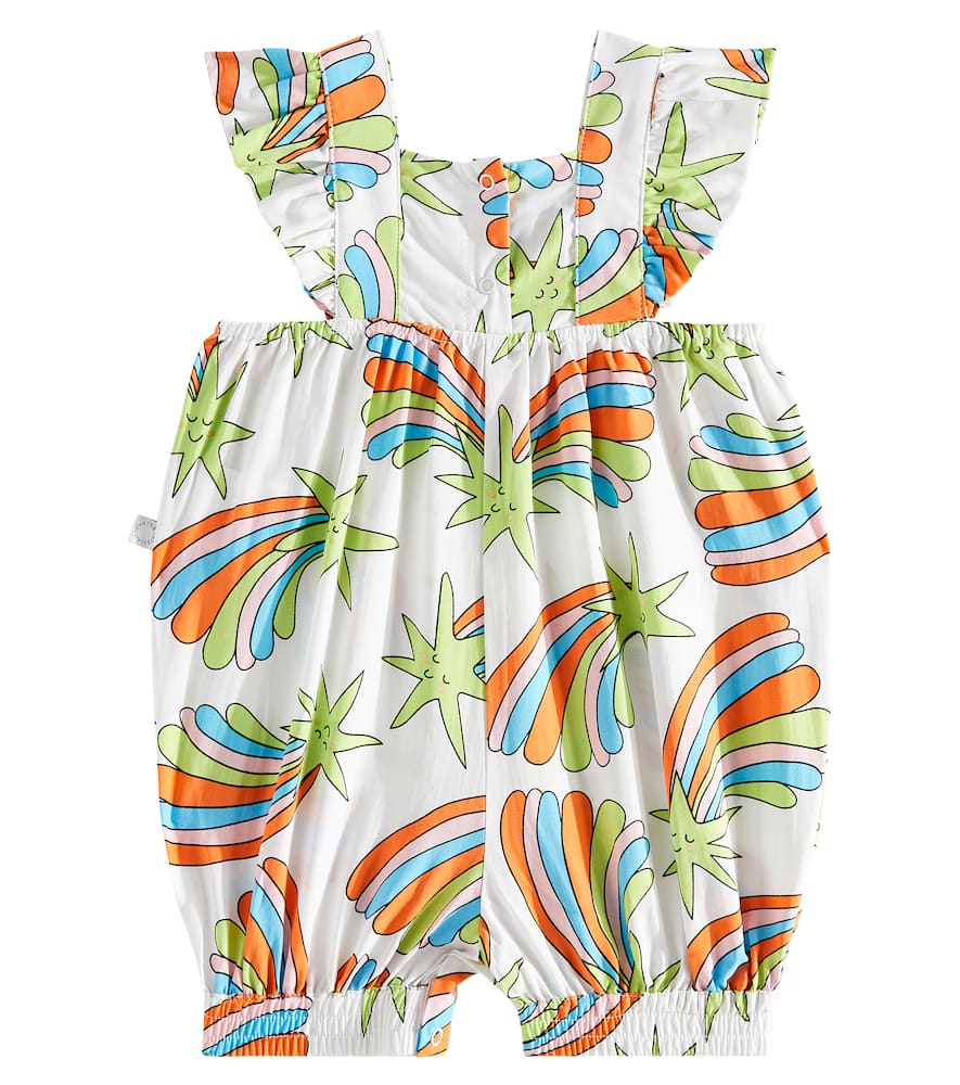 Stella Mccartney Baby Printed Playsuit In Multicoloured
