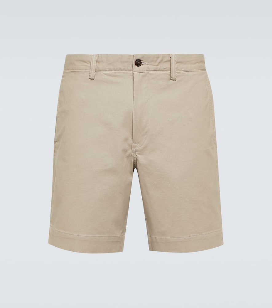 Cotton-blend shorts