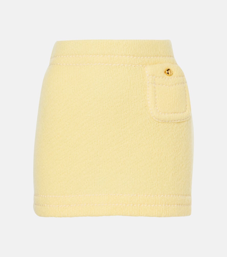 Prada Cashmere miniskirt