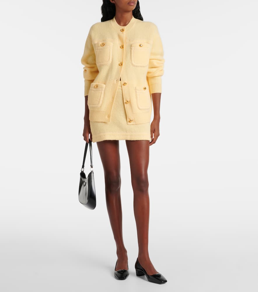 羊绒迷你半身裙