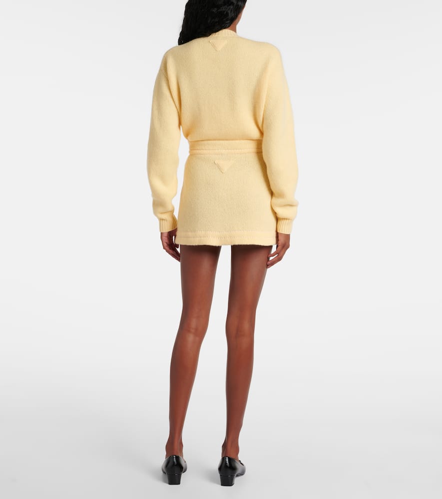 羊绒迷你半身裙