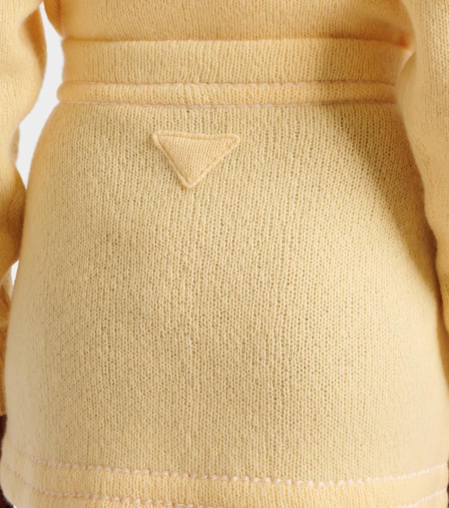 羊绒迷你半身裙