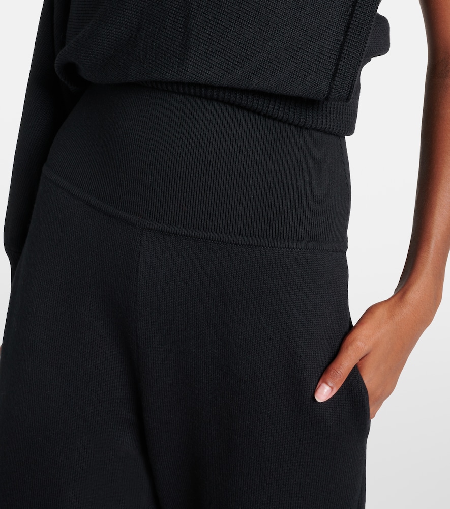  Alaia Alaã¯a High-rise Wool-blend Straight Pants 