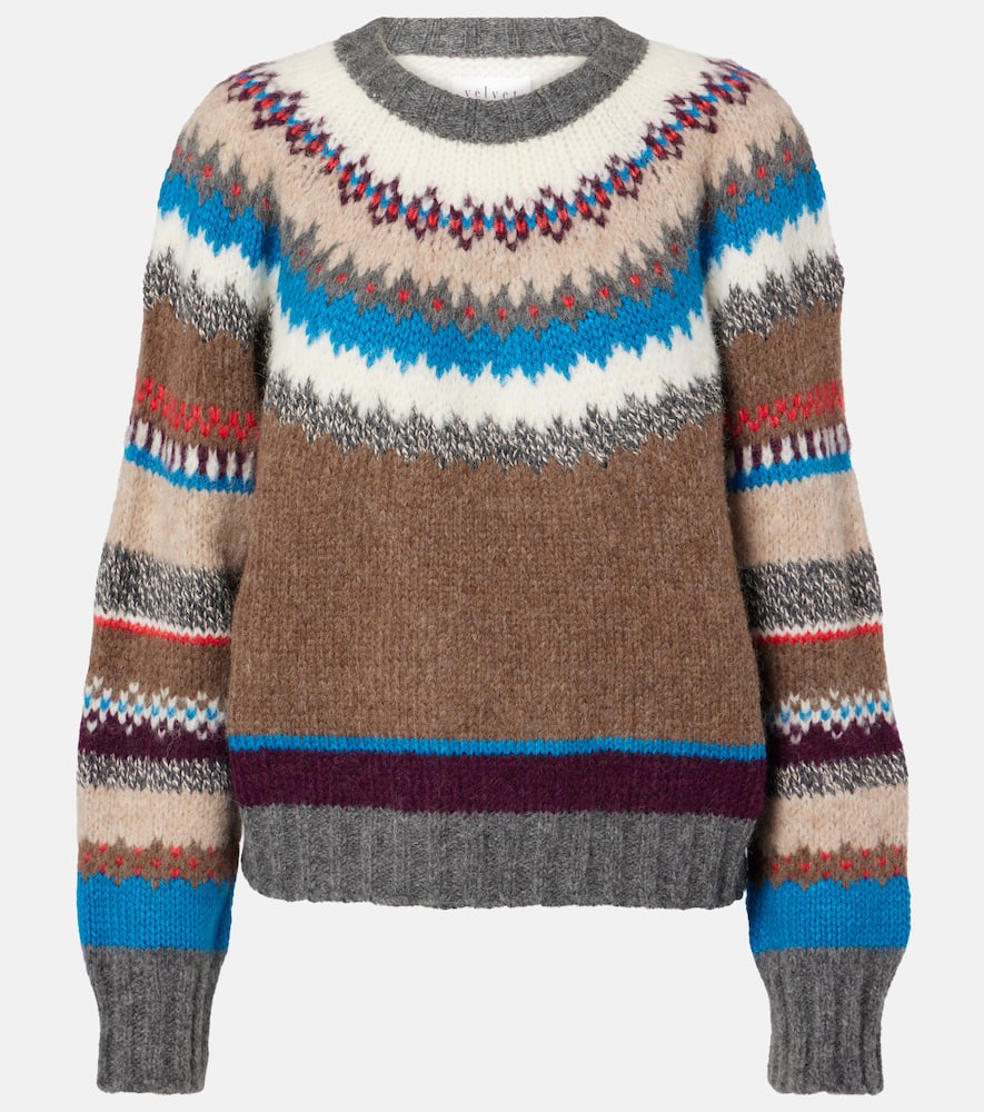 Velvet Kella Sweater Multi In Multicoloured