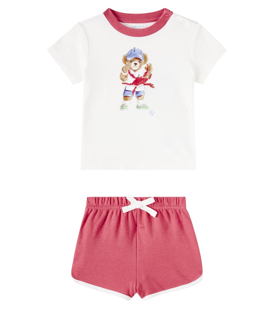 Polo Ralph Lauren Kids Baby cotton jersey T-shirt and shorts set