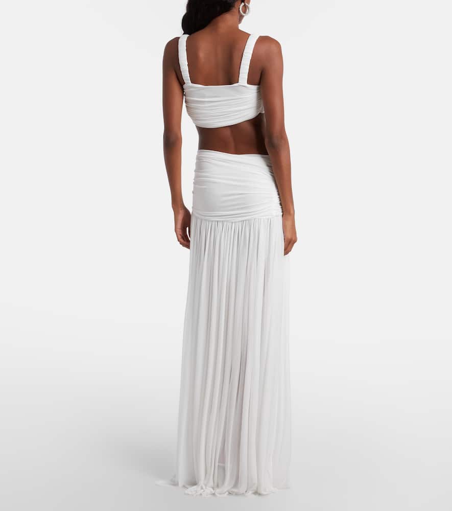 Christopher Esber Orion Maxi Dress In White