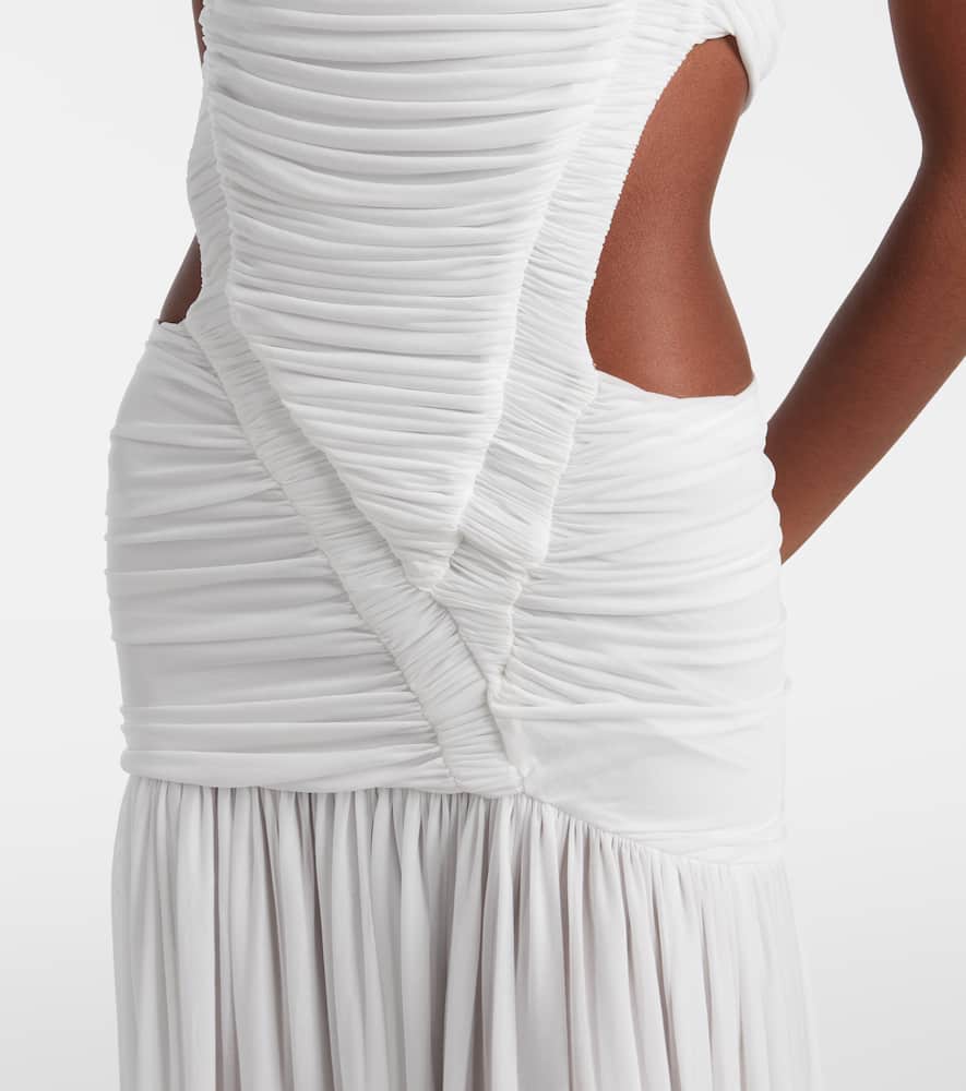 Christopher Esber Orion Maxi Dress In White