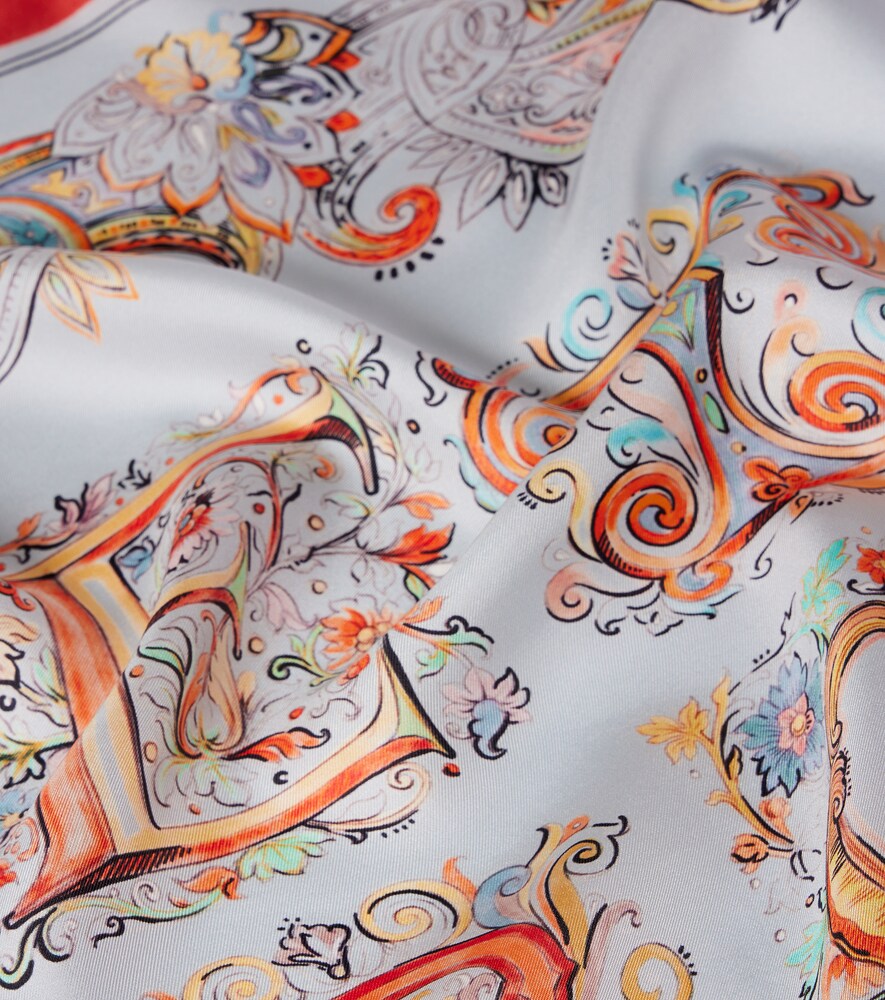  Etro Etro Bedrucktes Tuch Turandot Aus Seide 