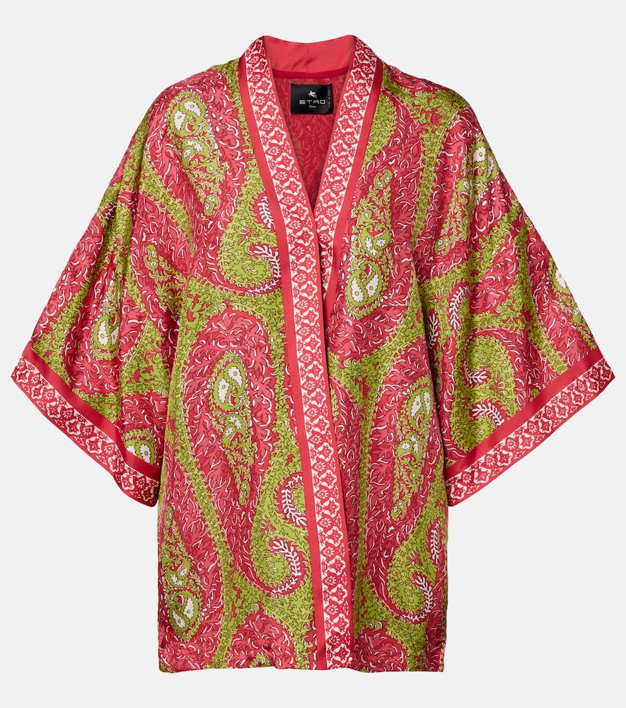 Etro Veste imprime en soie 545 €