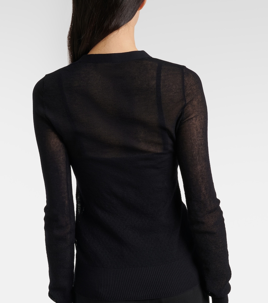  Victoria Beckham Victoria Beckham Cotton-blend Cardigan 