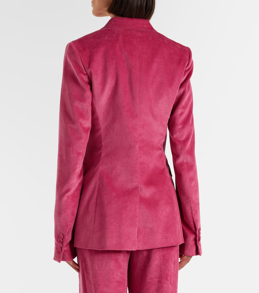 Gabriela Hearst Angela Cotton Corduroy Blazer In Pink