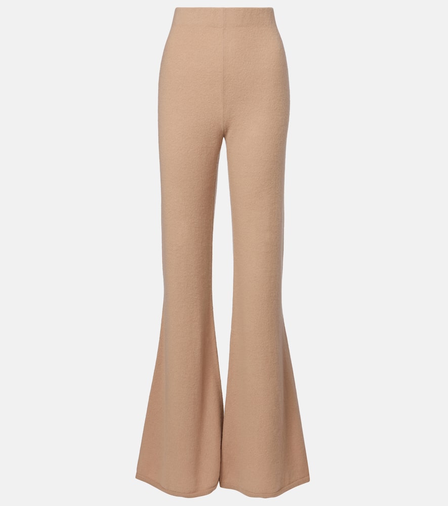 Gabriela Hearst Kaulike Cashmere Flared Pants In Neutral