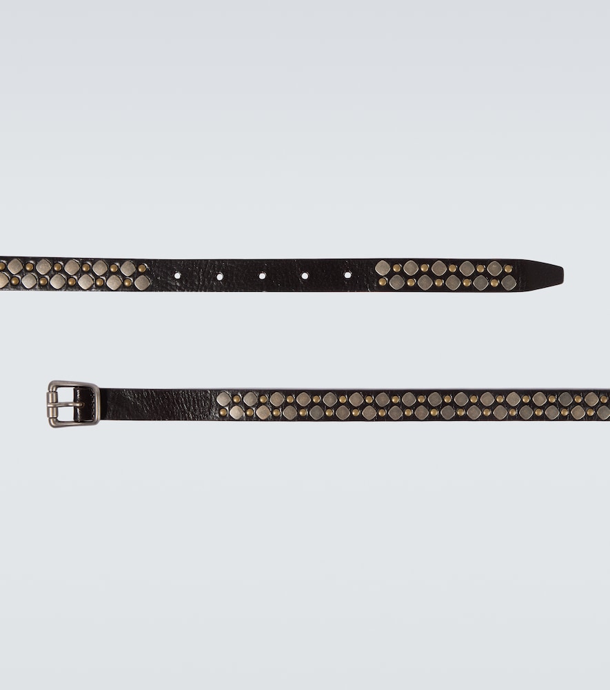 Lemaire Lemaire Studded Leather Belt 