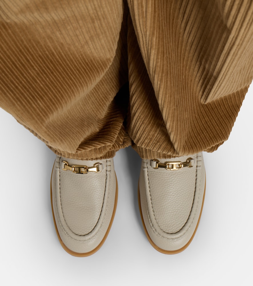 Tod's Embellished leather loafers