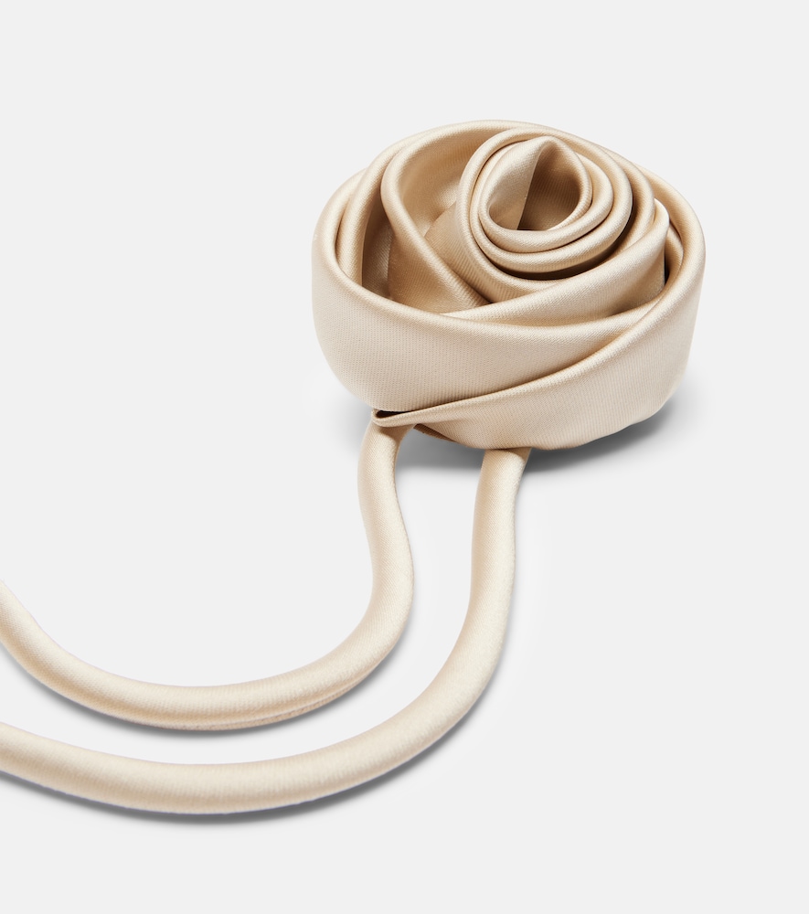  Max Mara Max Mara Spilla Moschea In Raso Con Fiori 