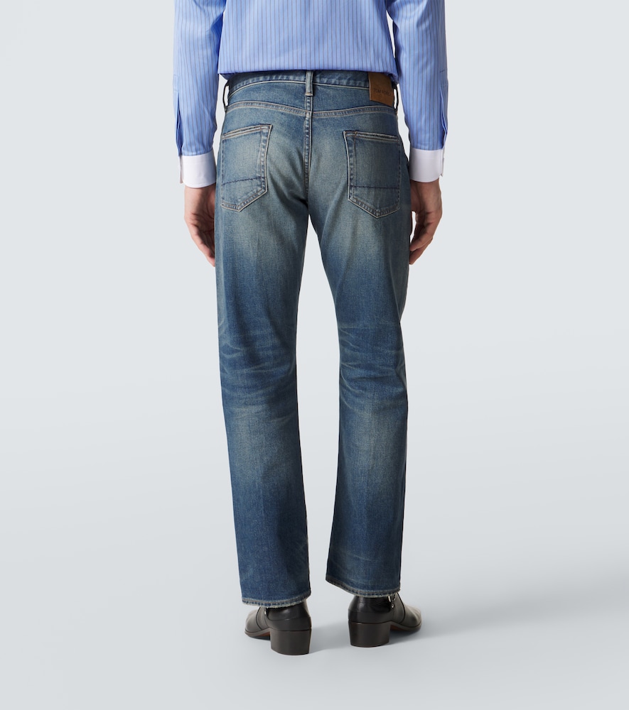 Faded Straight Jeans