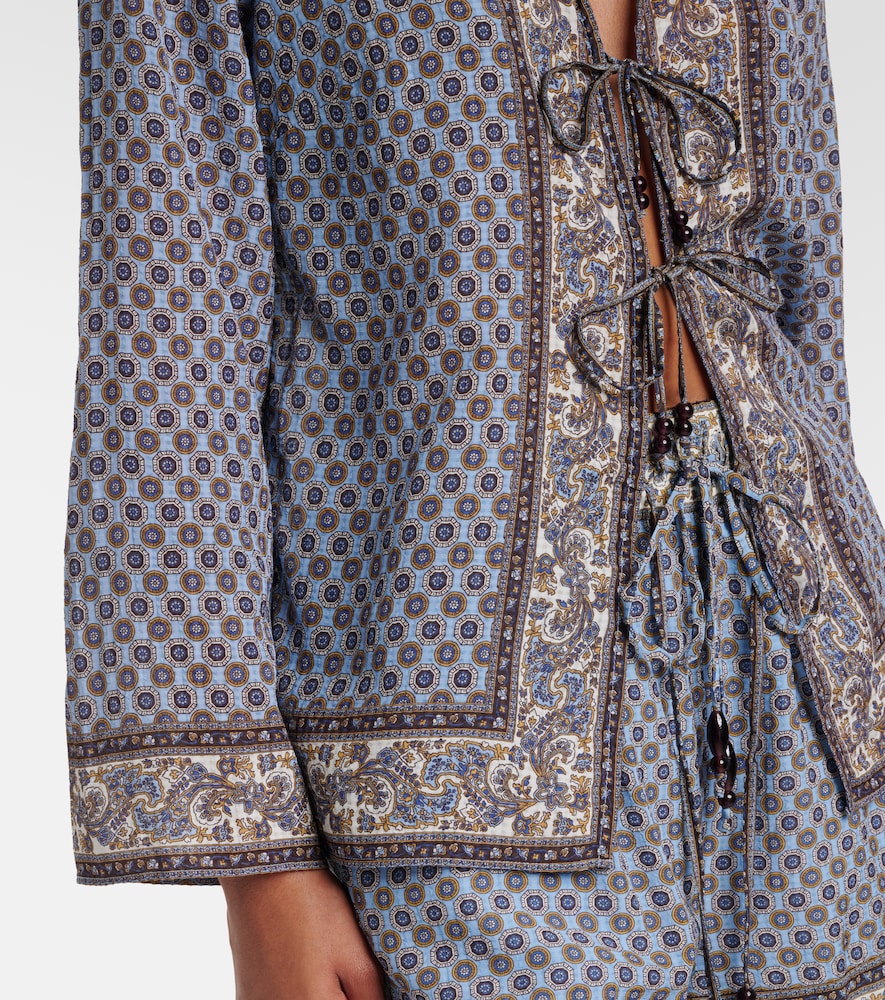  Veronica Beard Veronica Beard Eva Printed Blouse 
