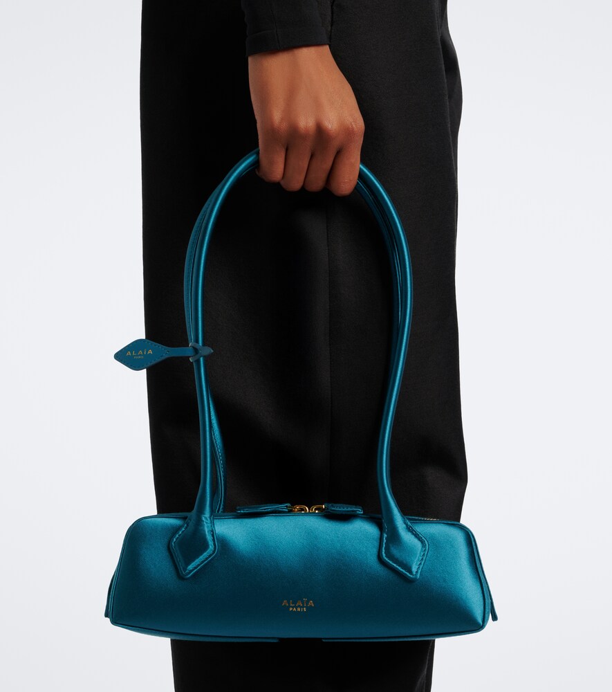 Alaïa Le Teckel Small satin shoulder bag