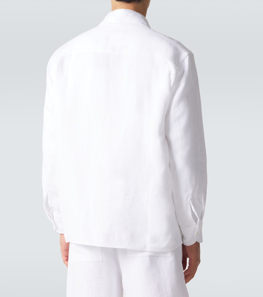  Saman Amel Saman Amel Linen Overshirt 