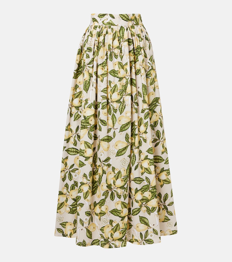 Adriana Degreas Printed cotton-blend maxi skirt | Thumbnail 7 Adriana Degreas Printed cotton-blend maxi skirt | Thumbnail 7
