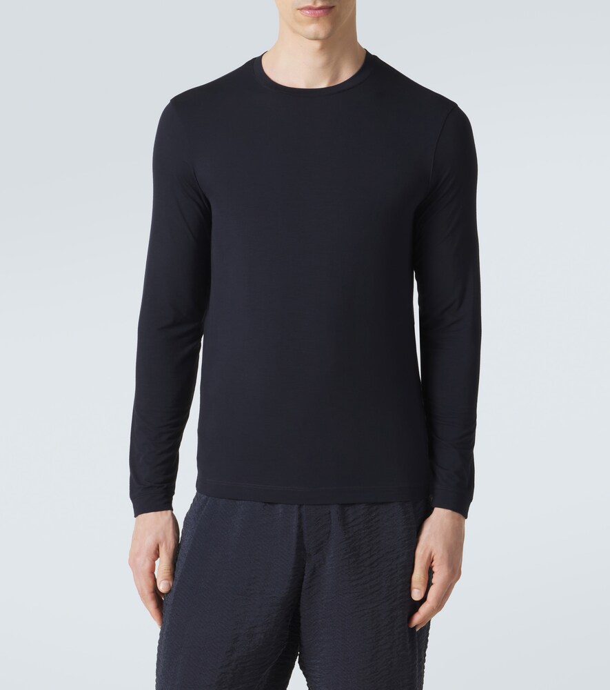  Giorgio Armani Giorgio Armani T-shirt Aus Baumwoll-jersey 
