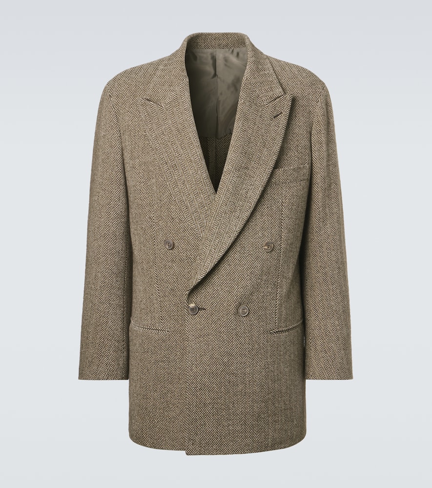 Archivio Cotton And Wool-Blend Blazer