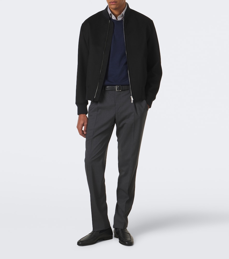 Blend Slim Pants Wool