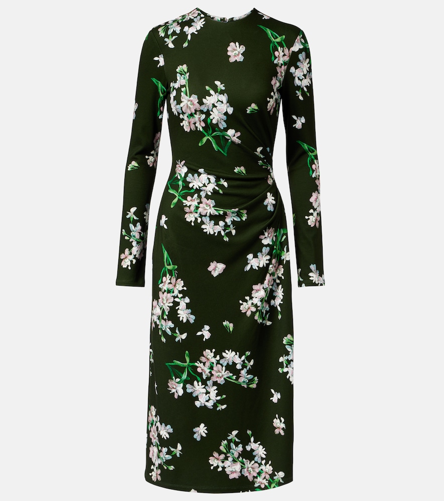 Bedrucktes Midikleid