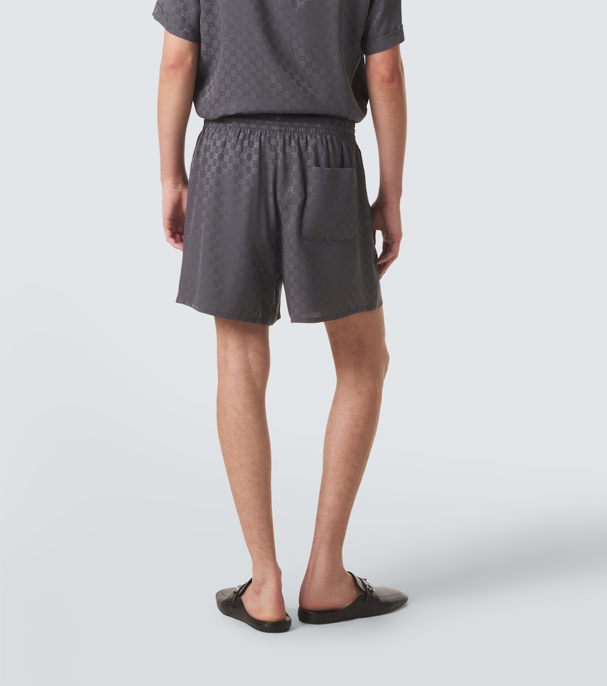  Gucci Gucci Shorts Gg Aus Seiden-jacquard 
