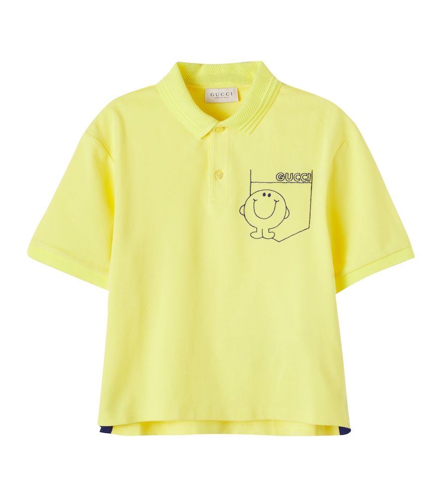 Gucci Kids x Mr. Men Little Miss piqué polo shirt