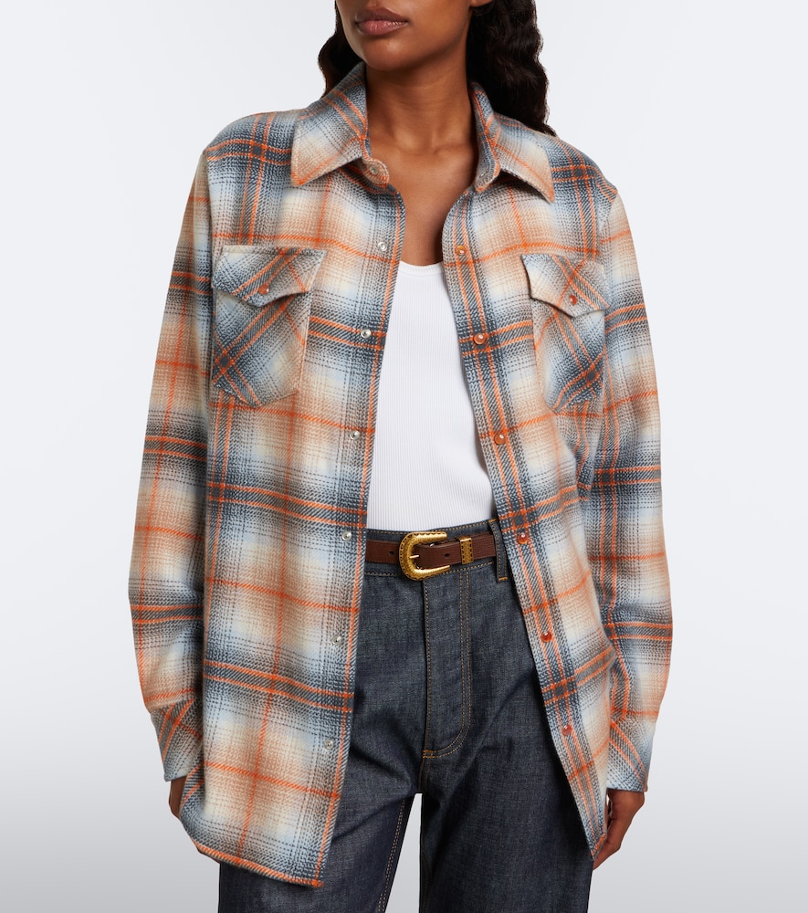 Ironwood Plaid Cashmere Shirt