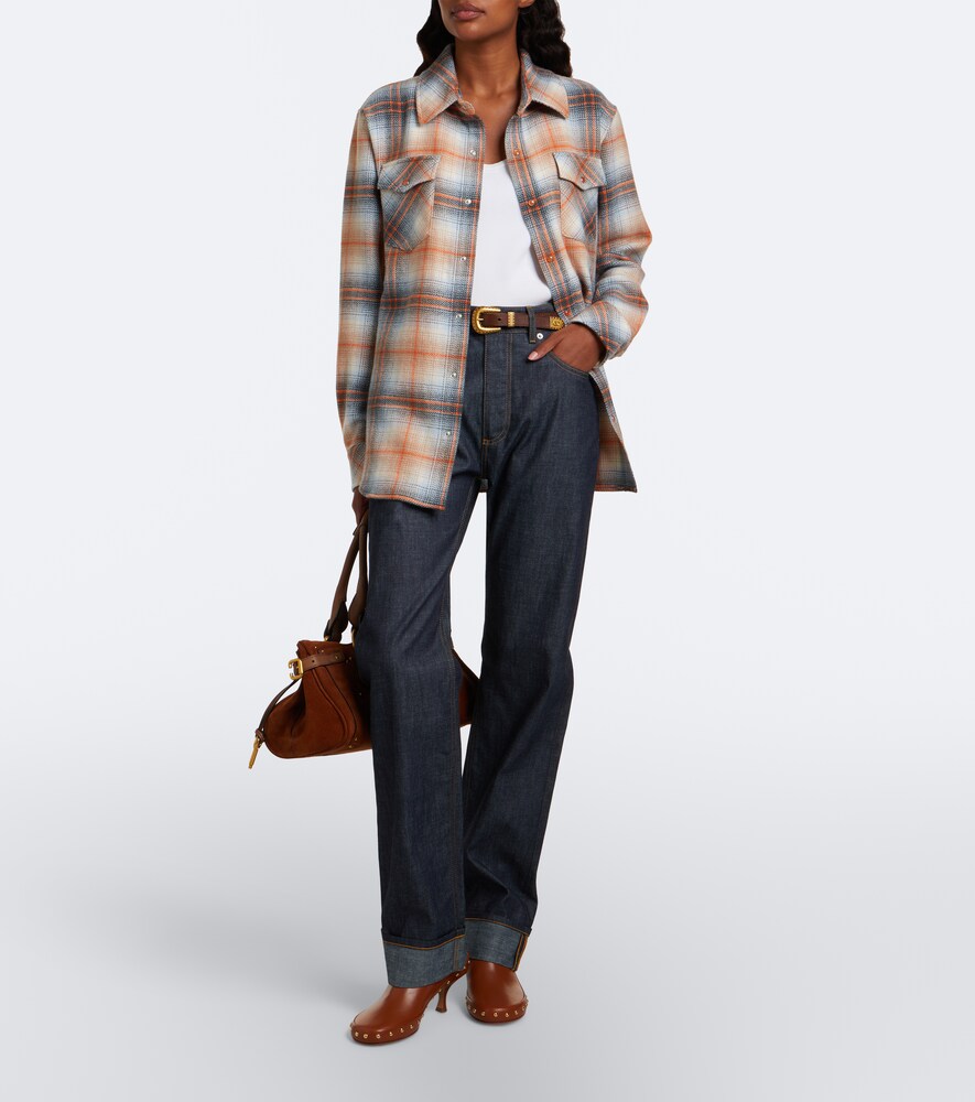 Ironwood Plaid Cashmere Shirt