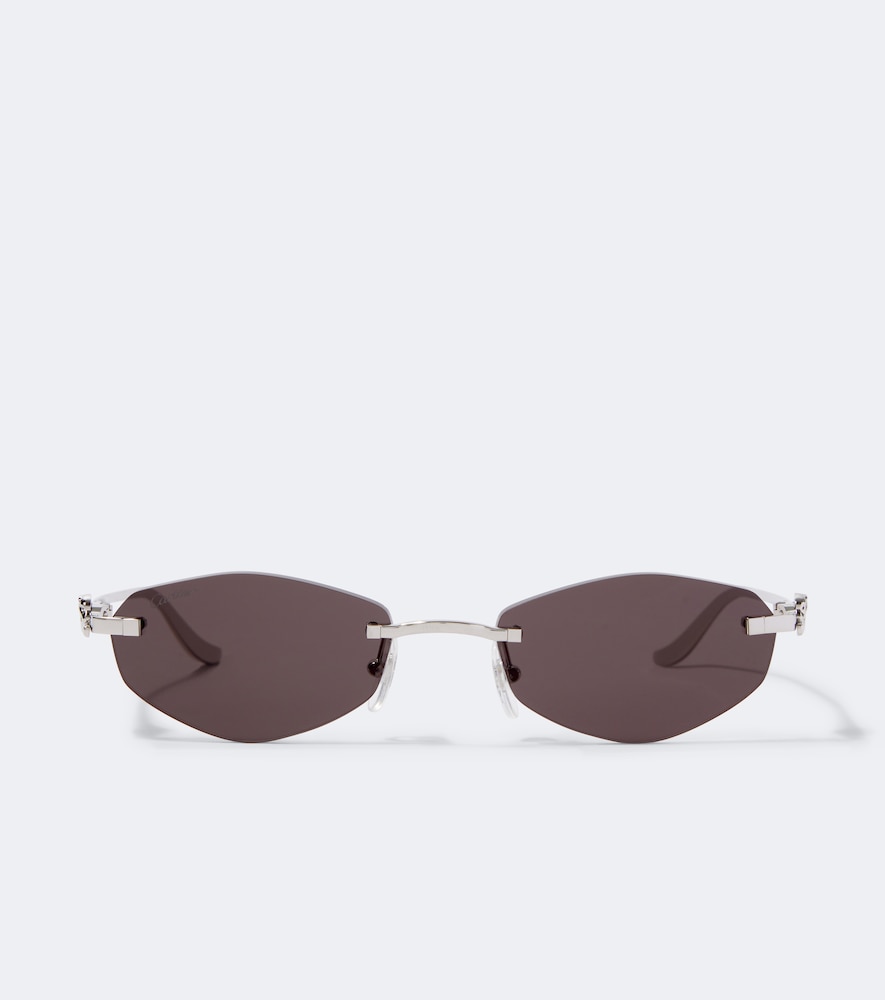 Cartier Eyewear Collection Lunettes de soleil ovales Panthre de Cartier 1050$