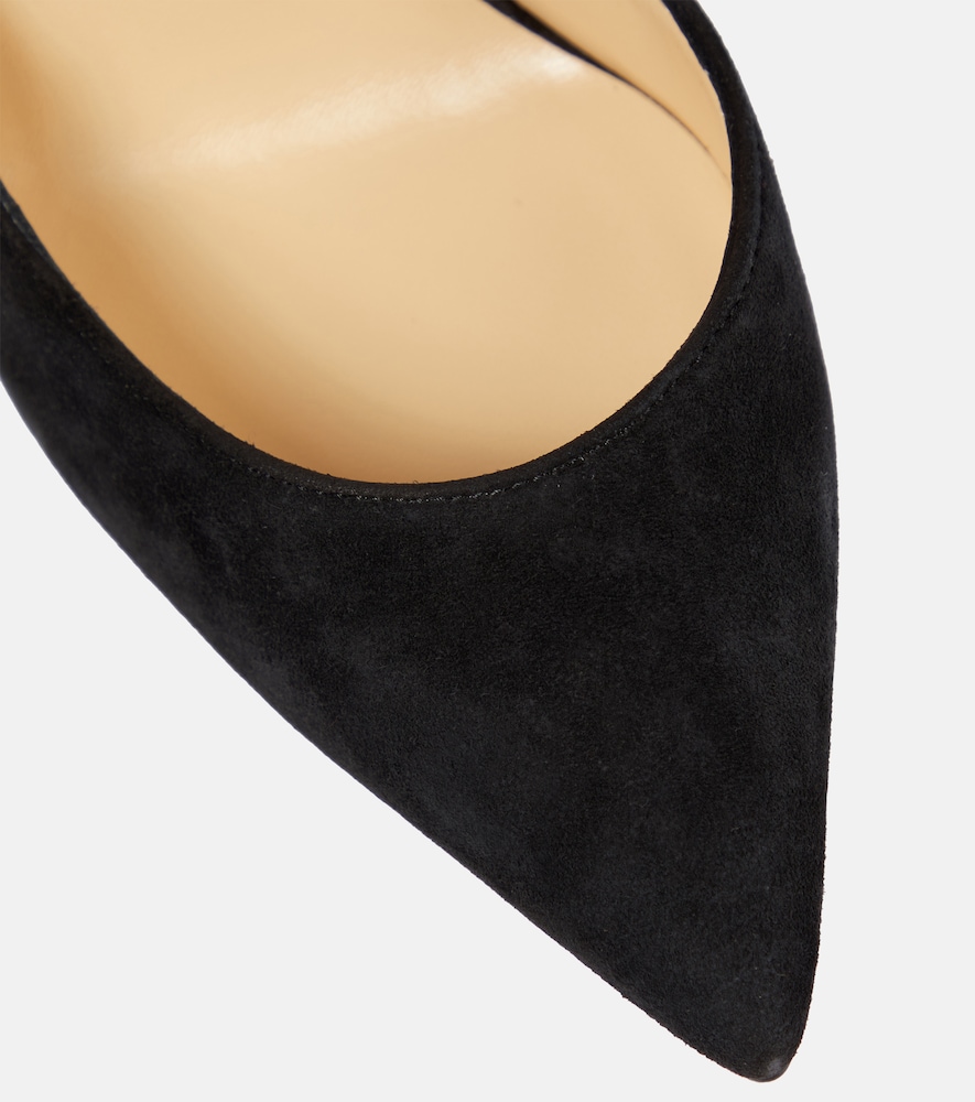  Christian Louboutin Christian Louboutin Iriza 100 Suede Pumps 