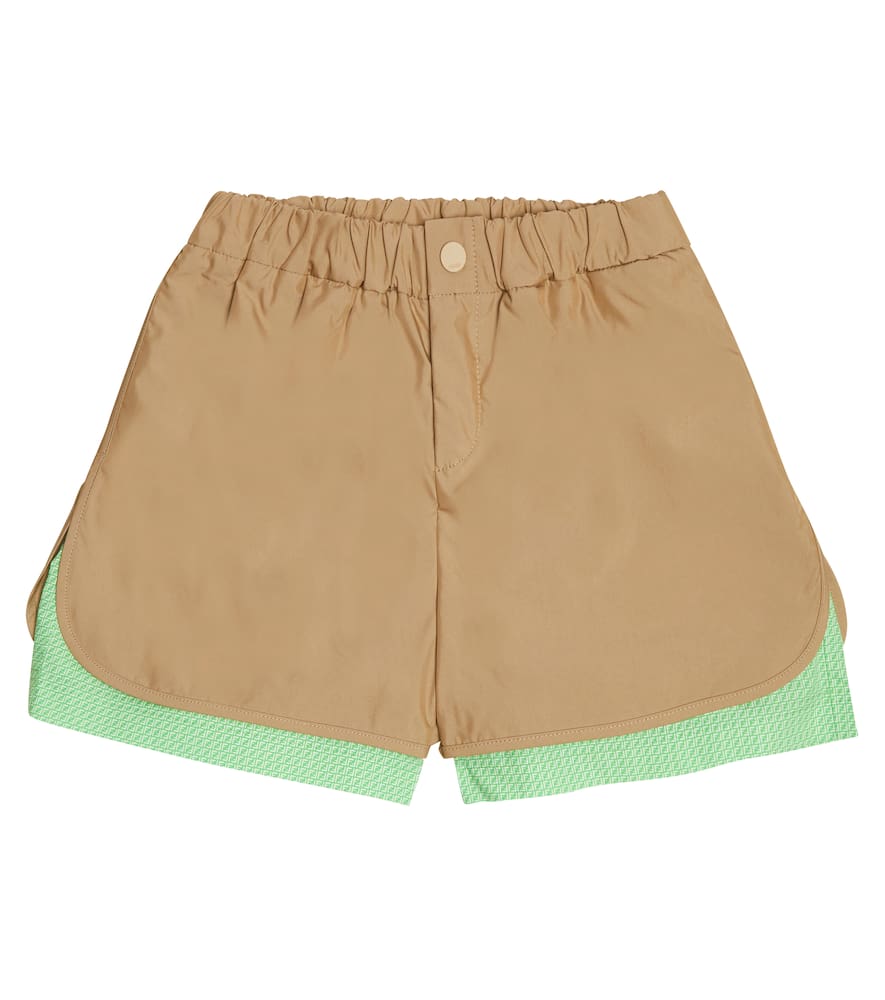 Fendi Kids Cotton-blend shorts