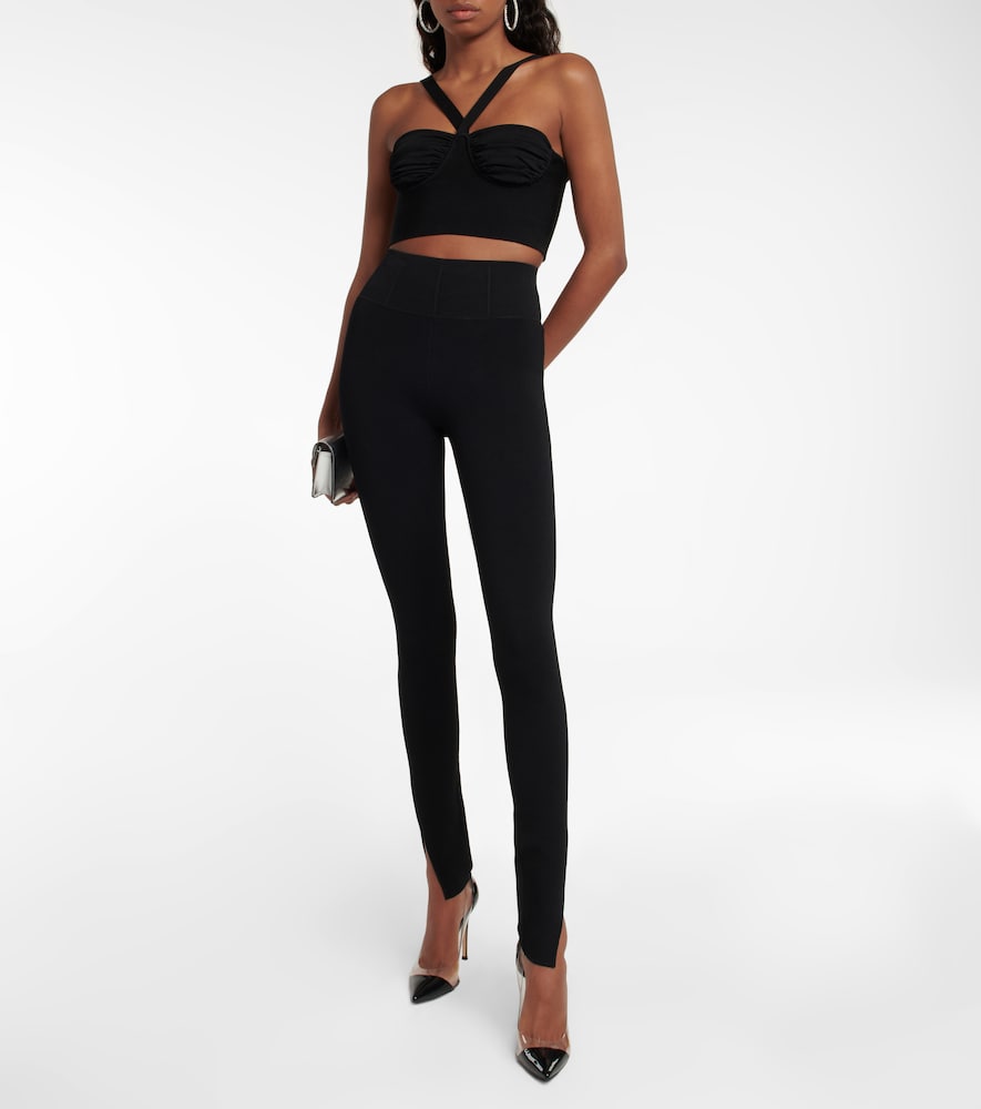  Galvan Galvan Split-hem Leggings 