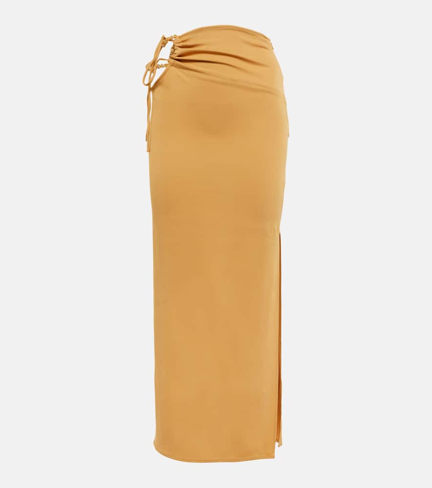 Christopher Esber Cutout embellished midi skirt