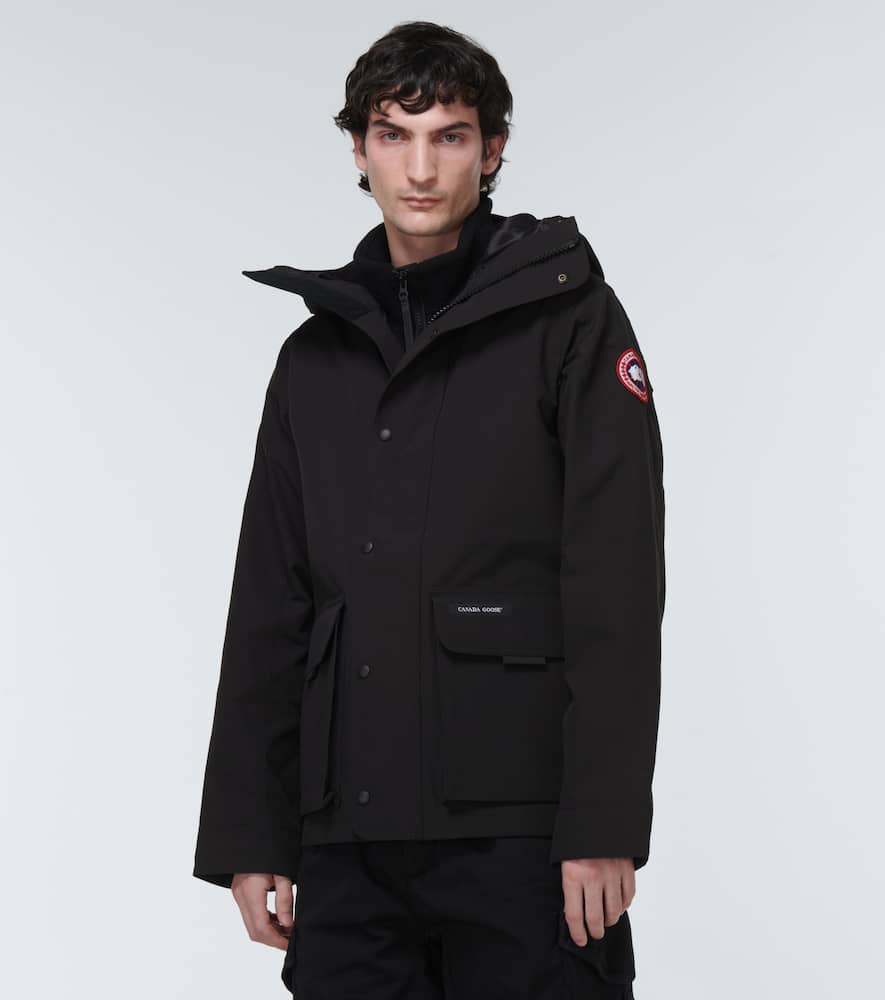 Shop Canada Goose Lockeport Jacket In Black