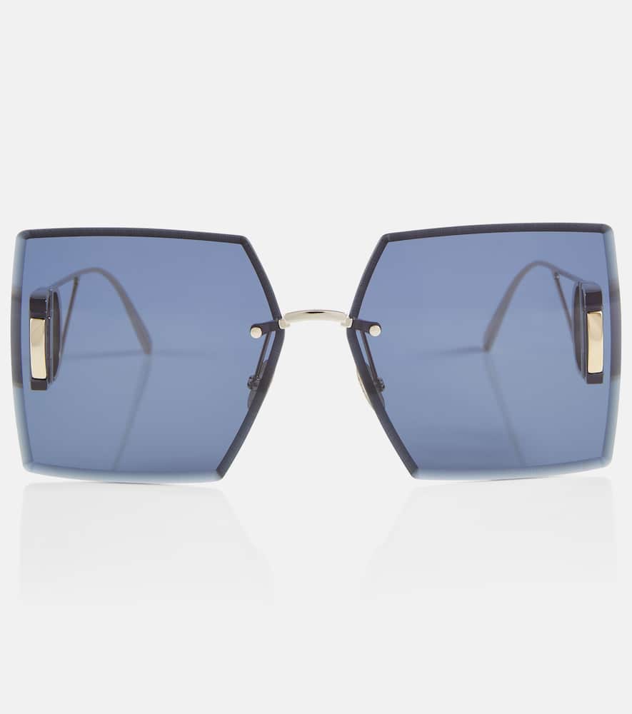 Dior 30montaigne S7u Square Sunglasses In Blue