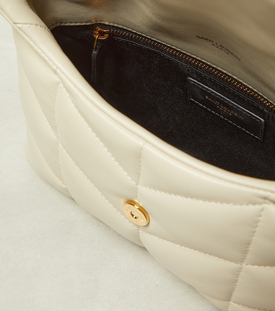  Saint Laurent Saint Laurent Puffer Toy Leather Shoulder Bag 